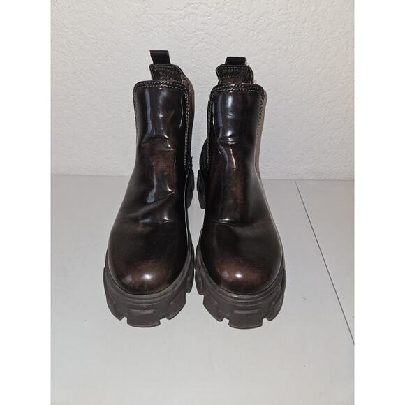 Circus Ny (Sam Edelman) Danielle Brown Boots Size 8 (Emo Style) Chelsea - Picture 3 of 11